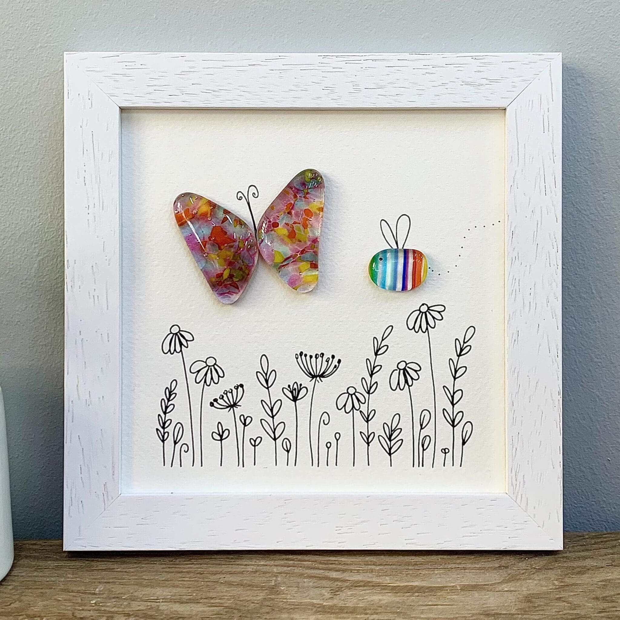 Butterfly and Bees - Image 3