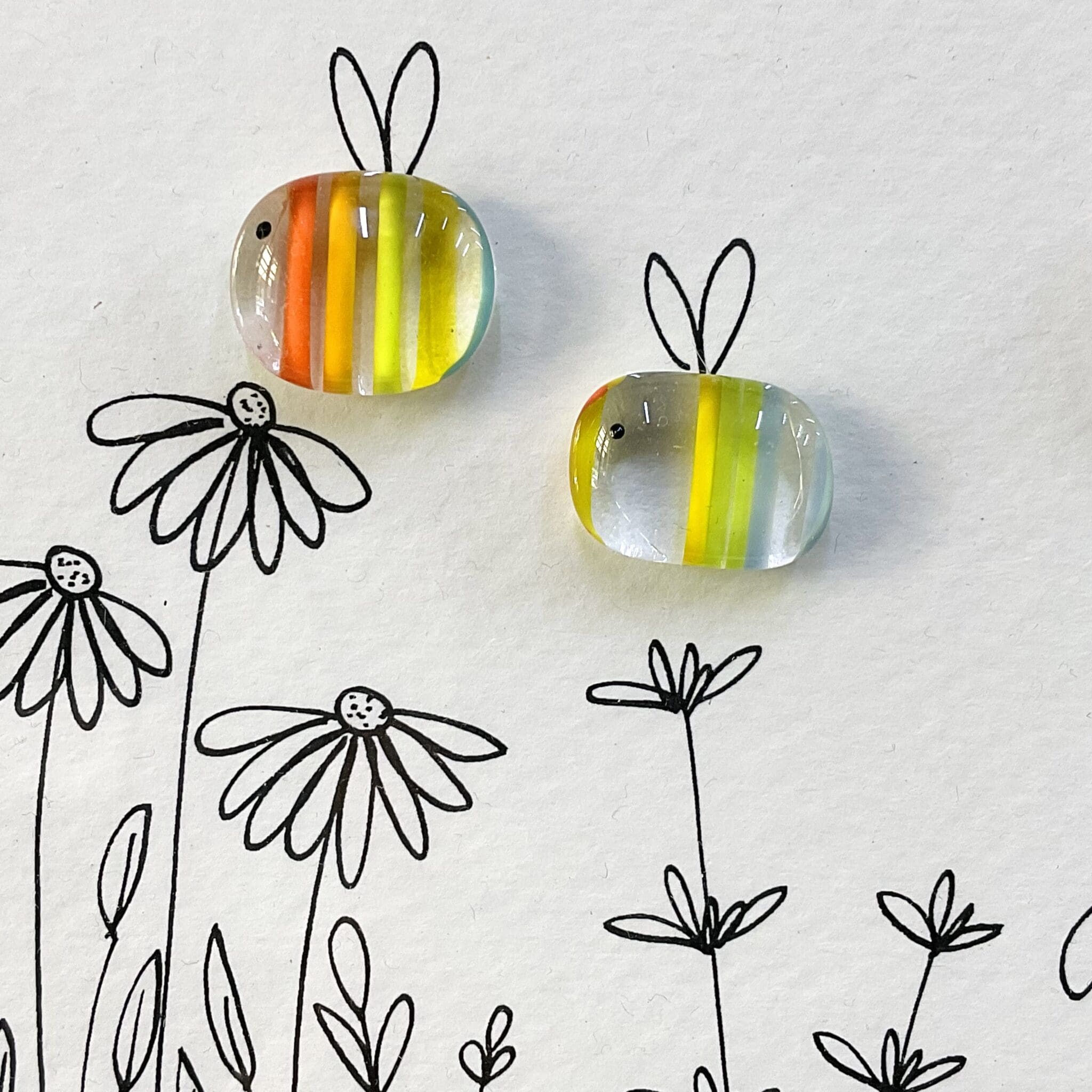 Bee Garden - Pastels - Image 3