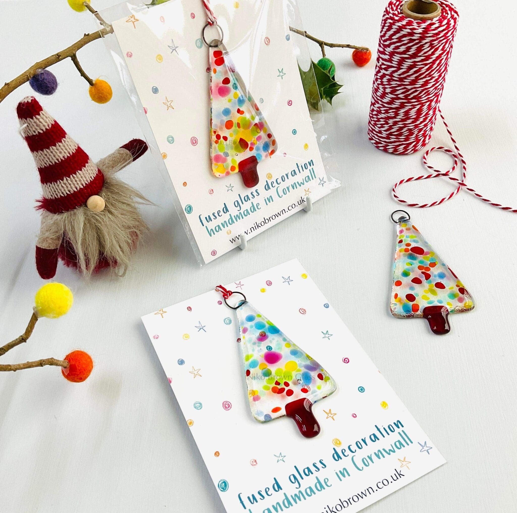Christmas Tree Hanger - Rainbow - Image 3