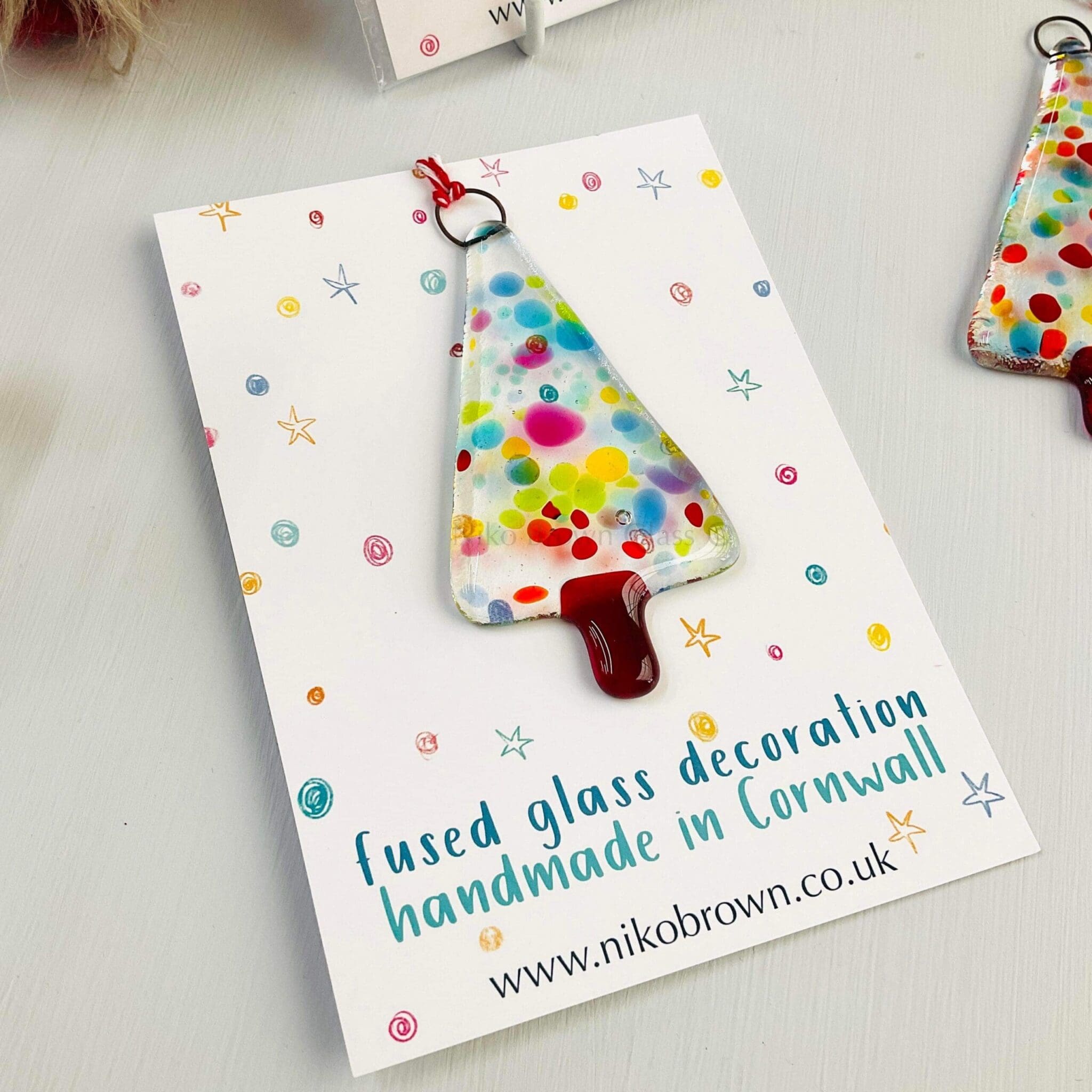 Christmas Tree Hanger - Rainbow - Image 2