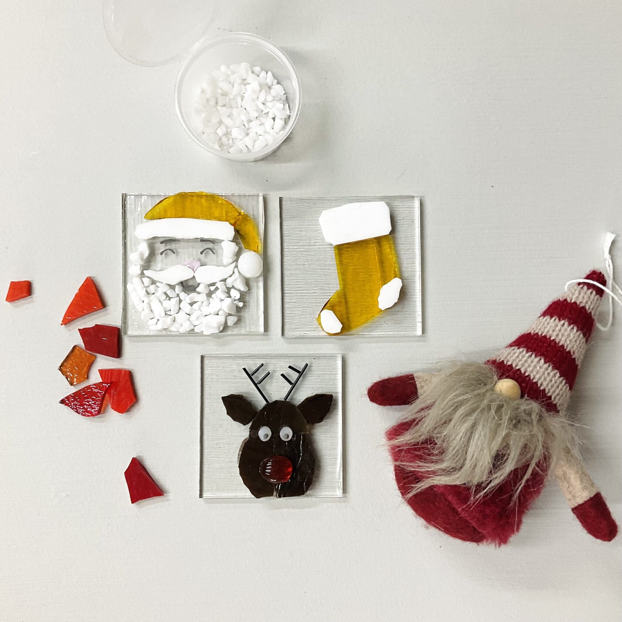 Fused Glass Workshop - Christmas Decorations - Image 9