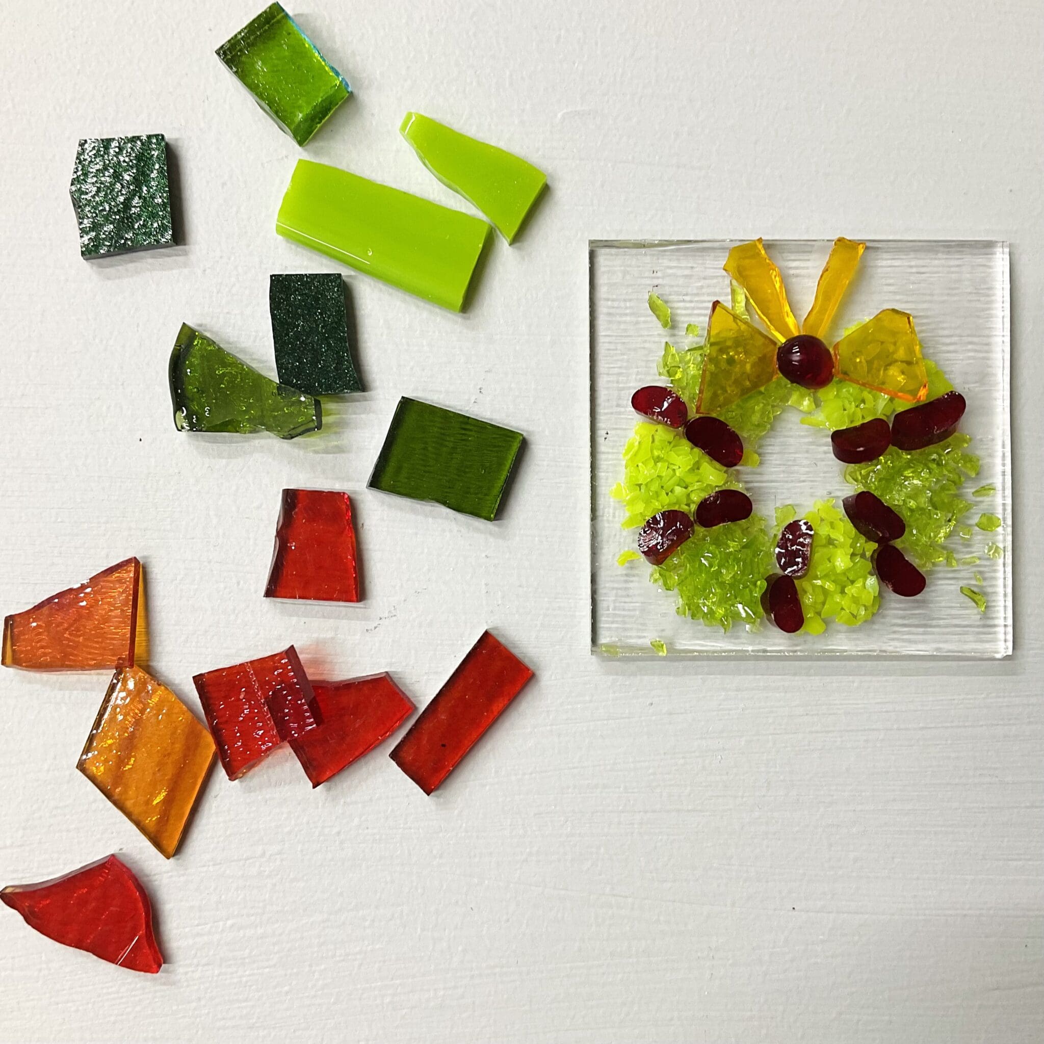 Fused Glass Workshop - Christmas Decorations - Image 4