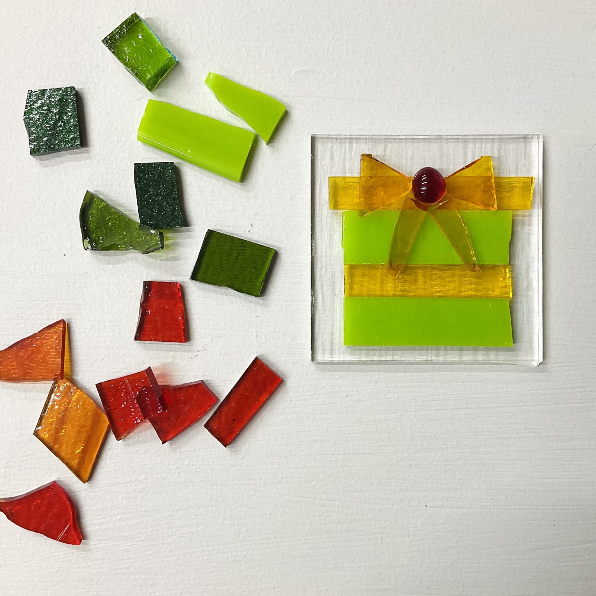 Fused Glass Workshop - Christmas Decorations - Image 3