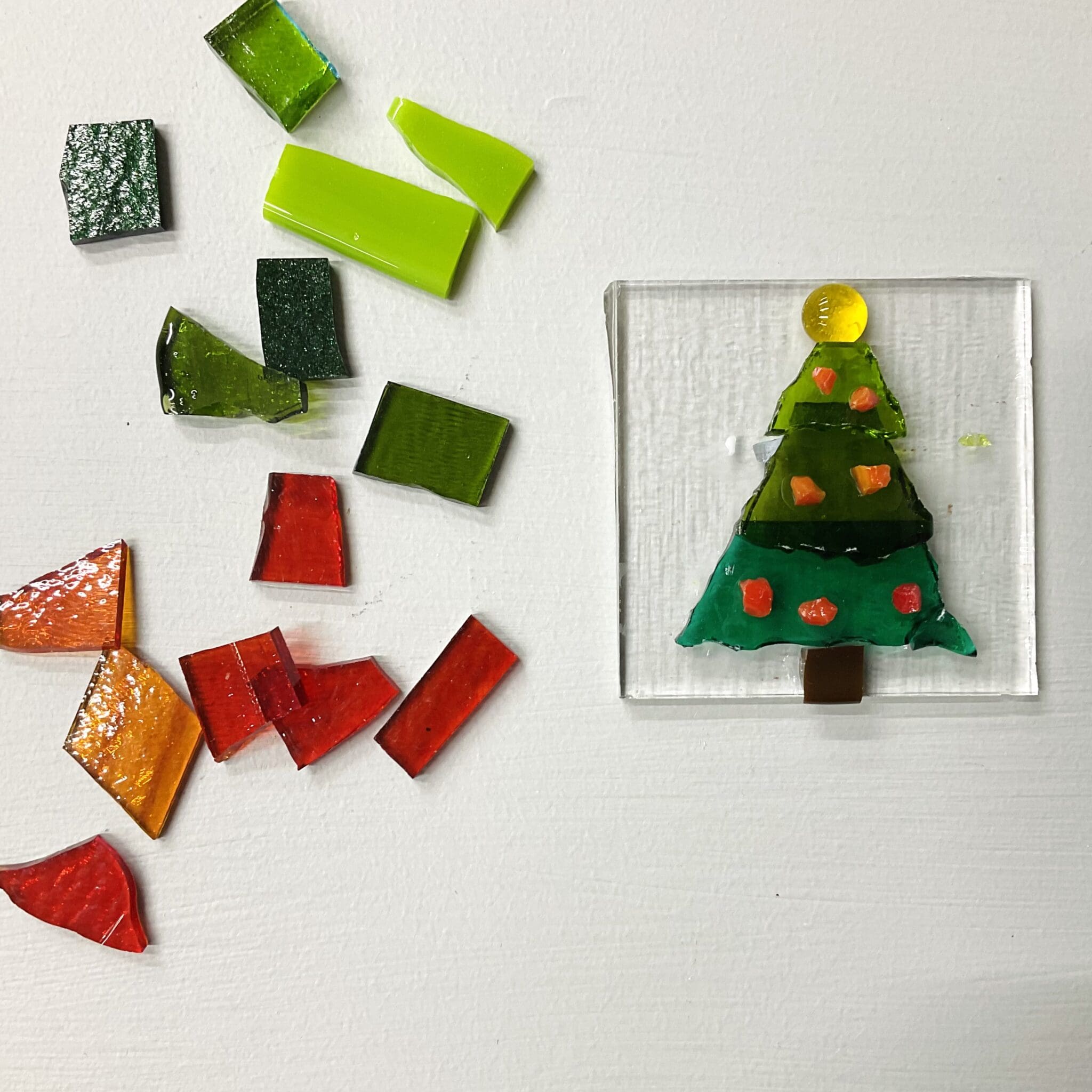 Fused Glass Workshop - Christmas Decorations - Image 2