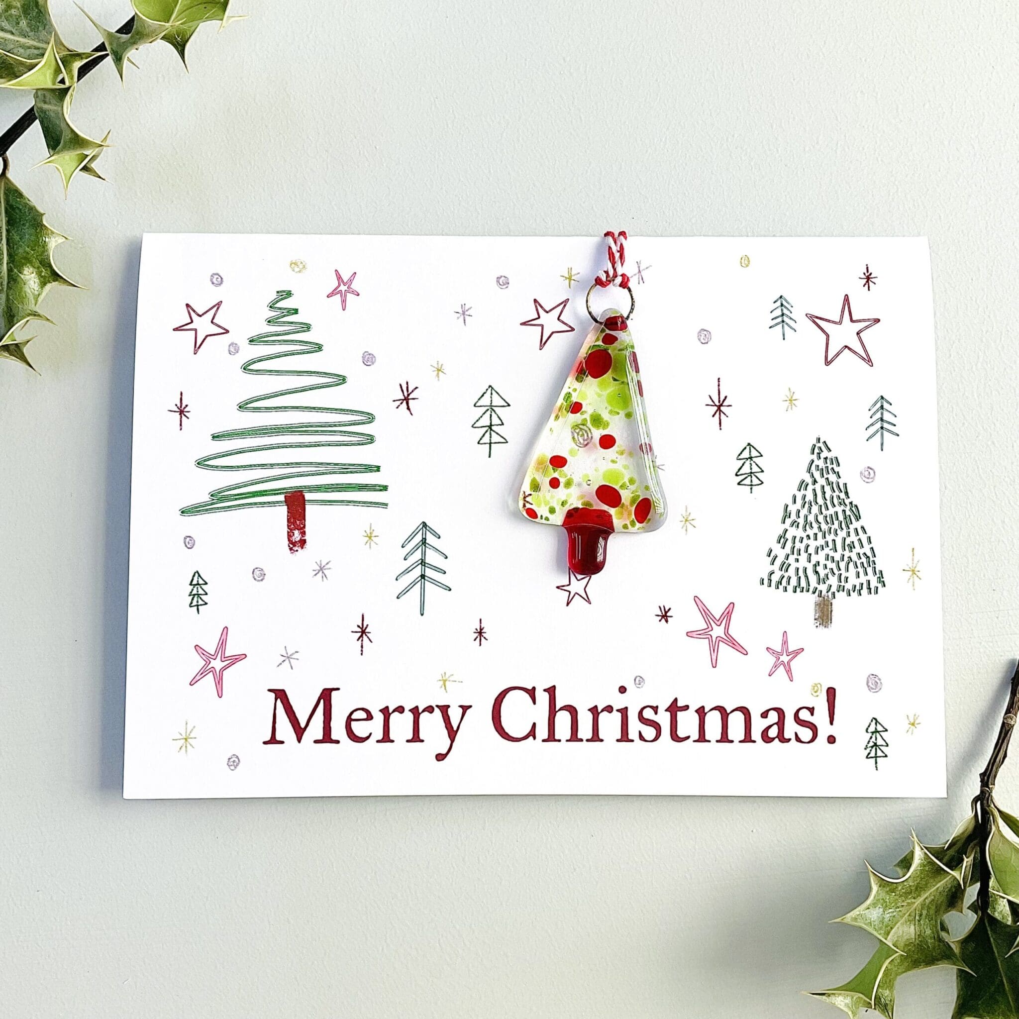 Christmas Card - Red and Green - Image 4