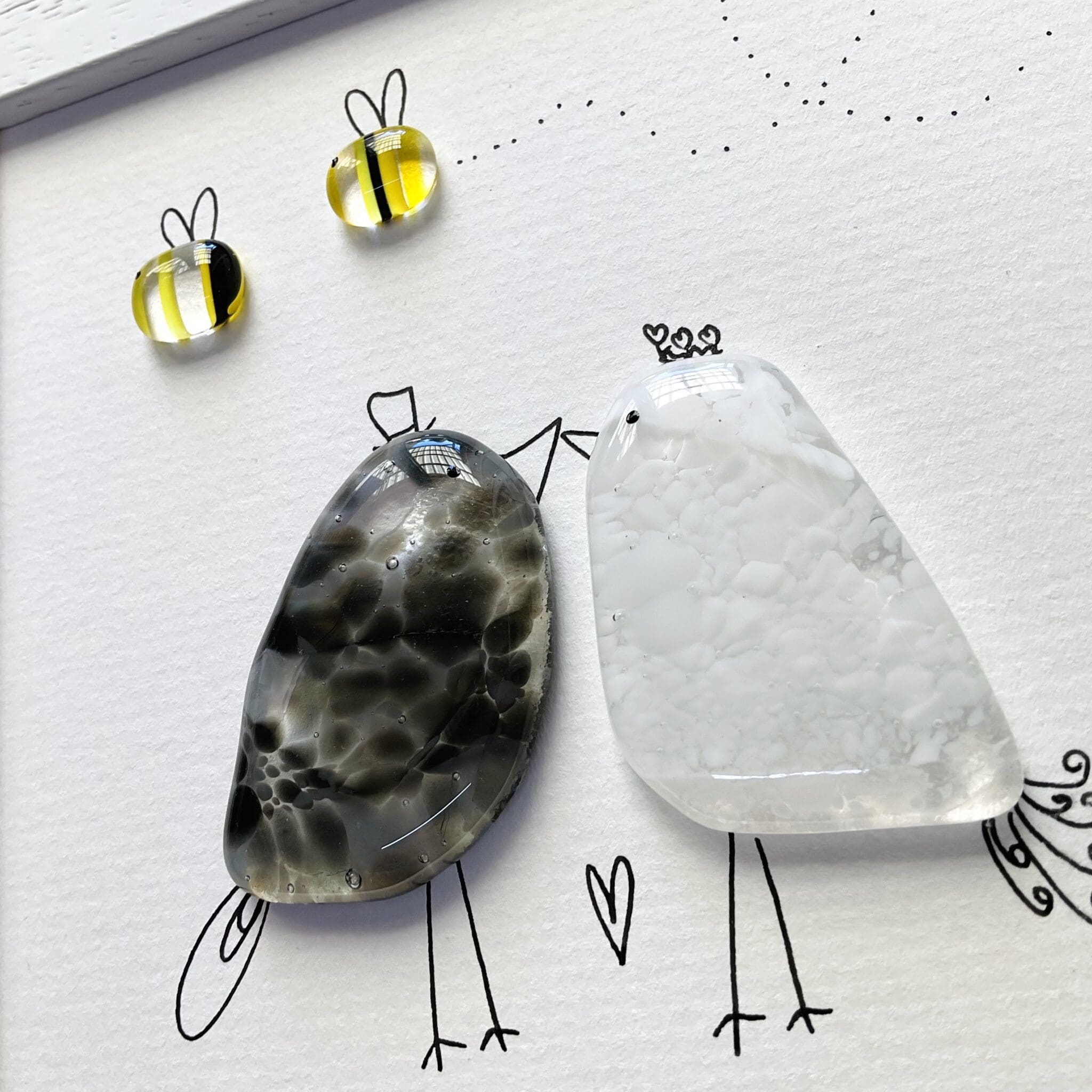 Bride & Groom with Bees - Image 8