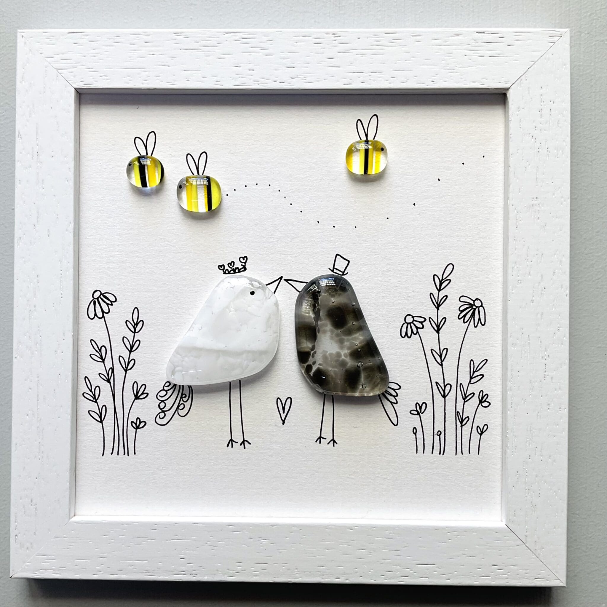 Bride & Groom with Bees - Image 3