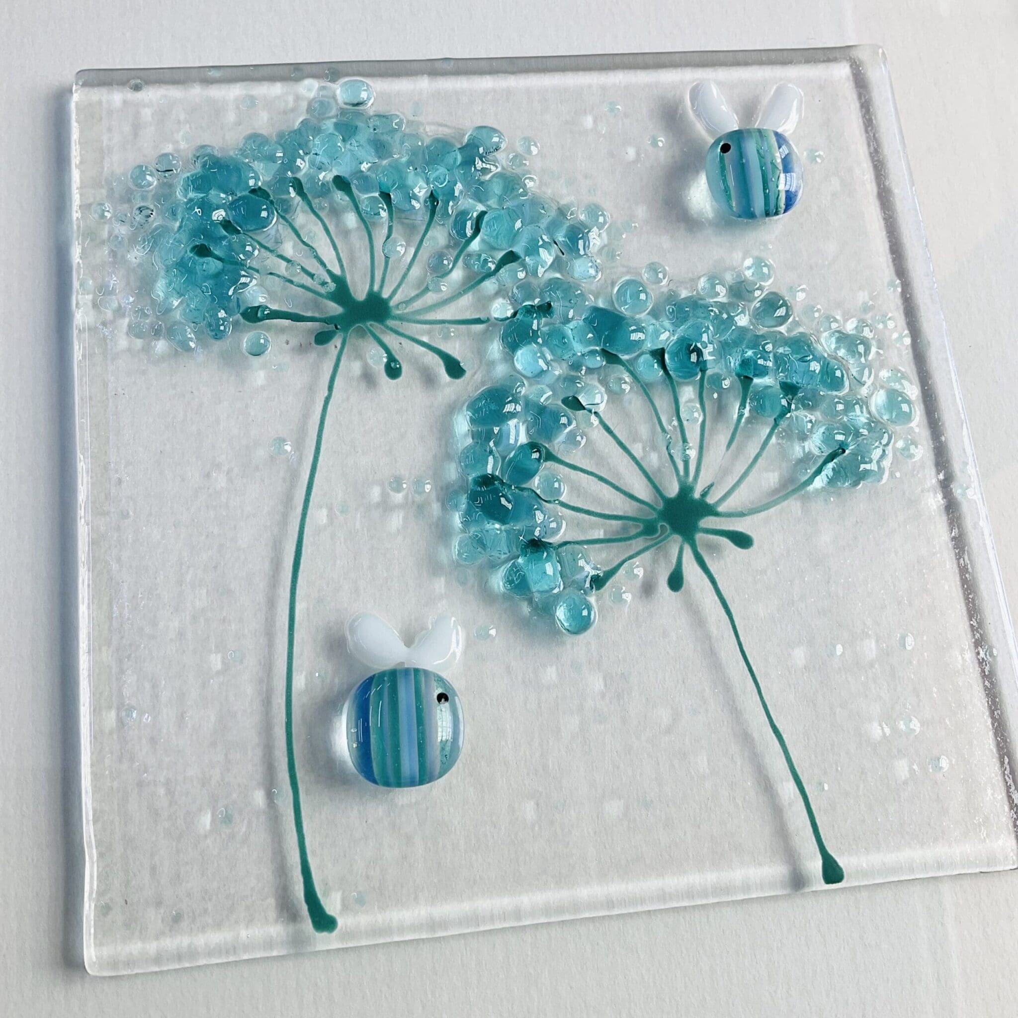 Bees On The Brightside Aqua - Image 4