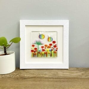 Framed bee garden workshop