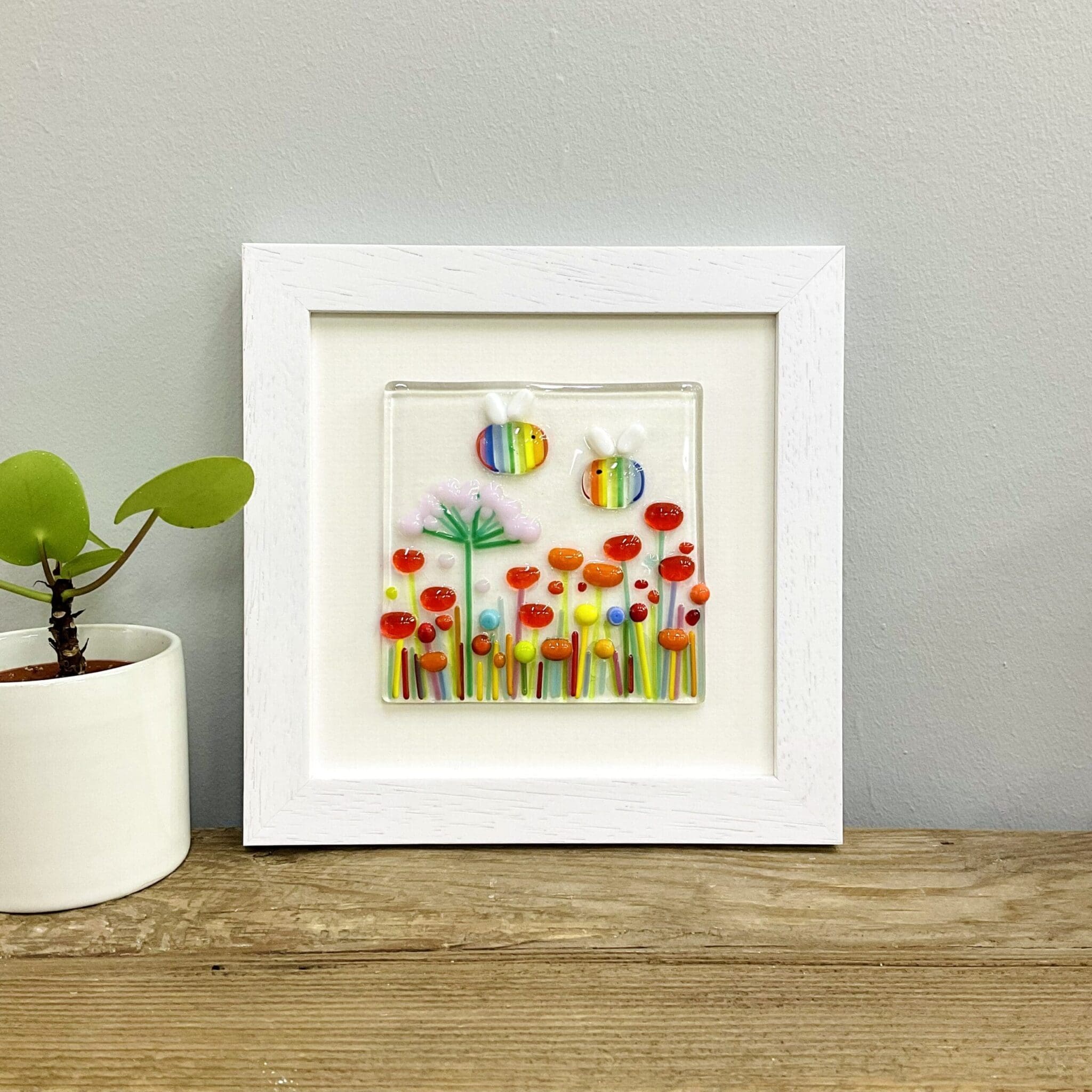 Framed bee garden workshop