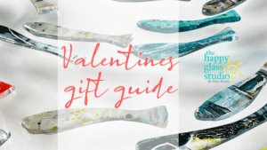 Heart fused glass gifts