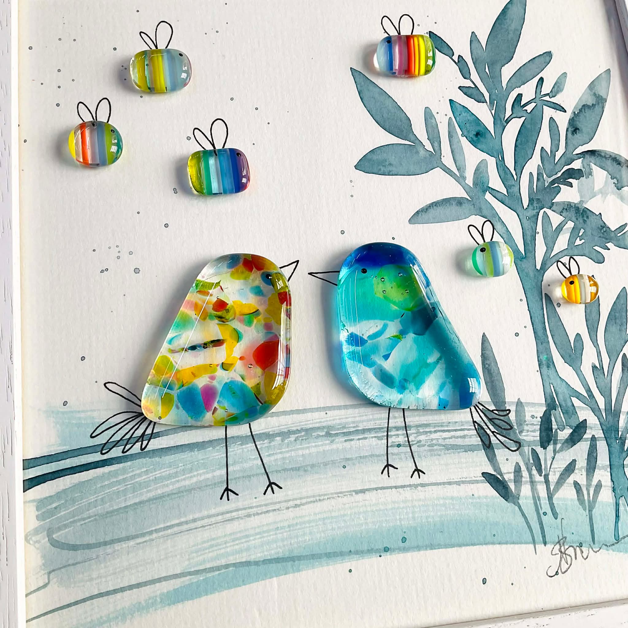 Painted Birds & Bees - Image 3