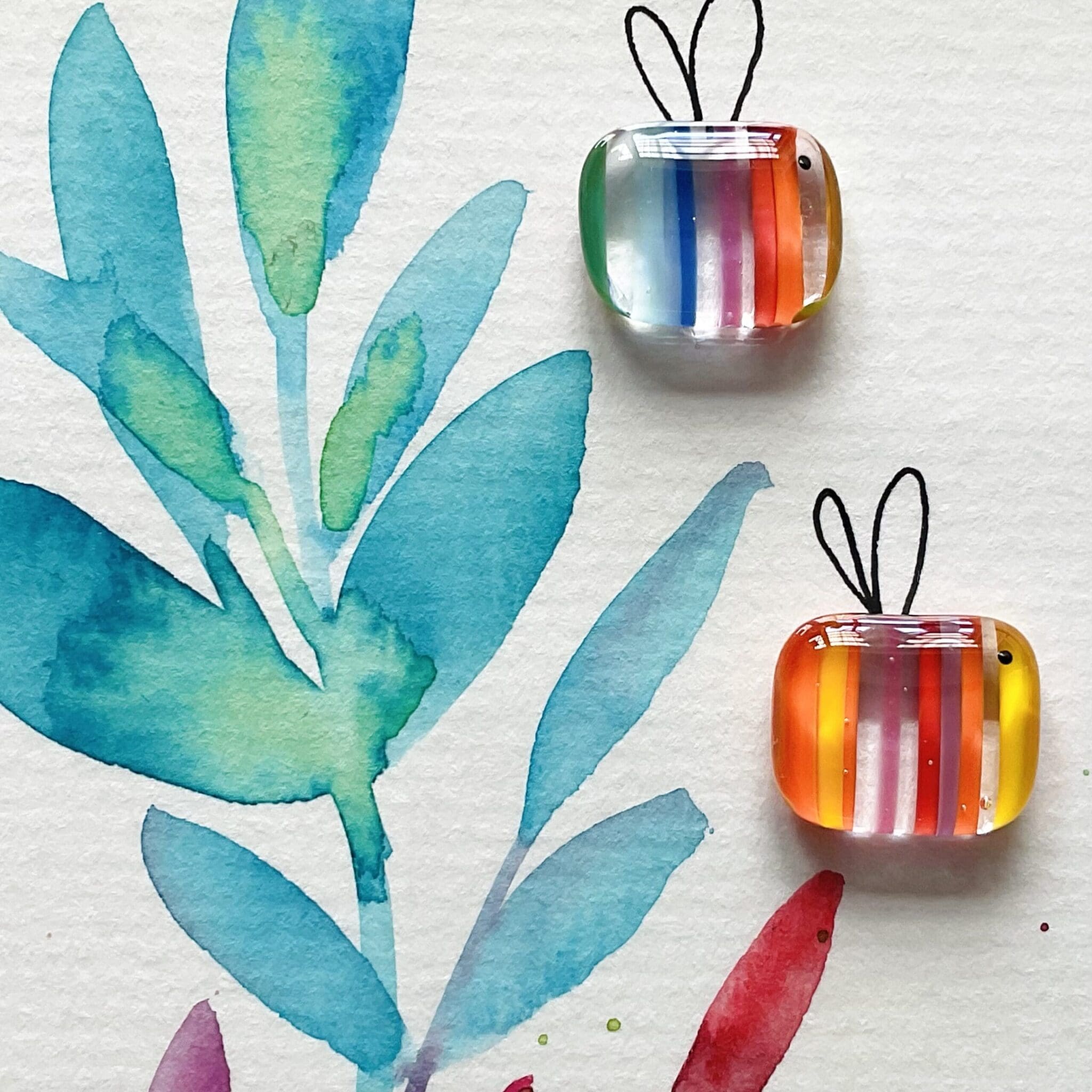 Painted Birds & Bees - Image 5