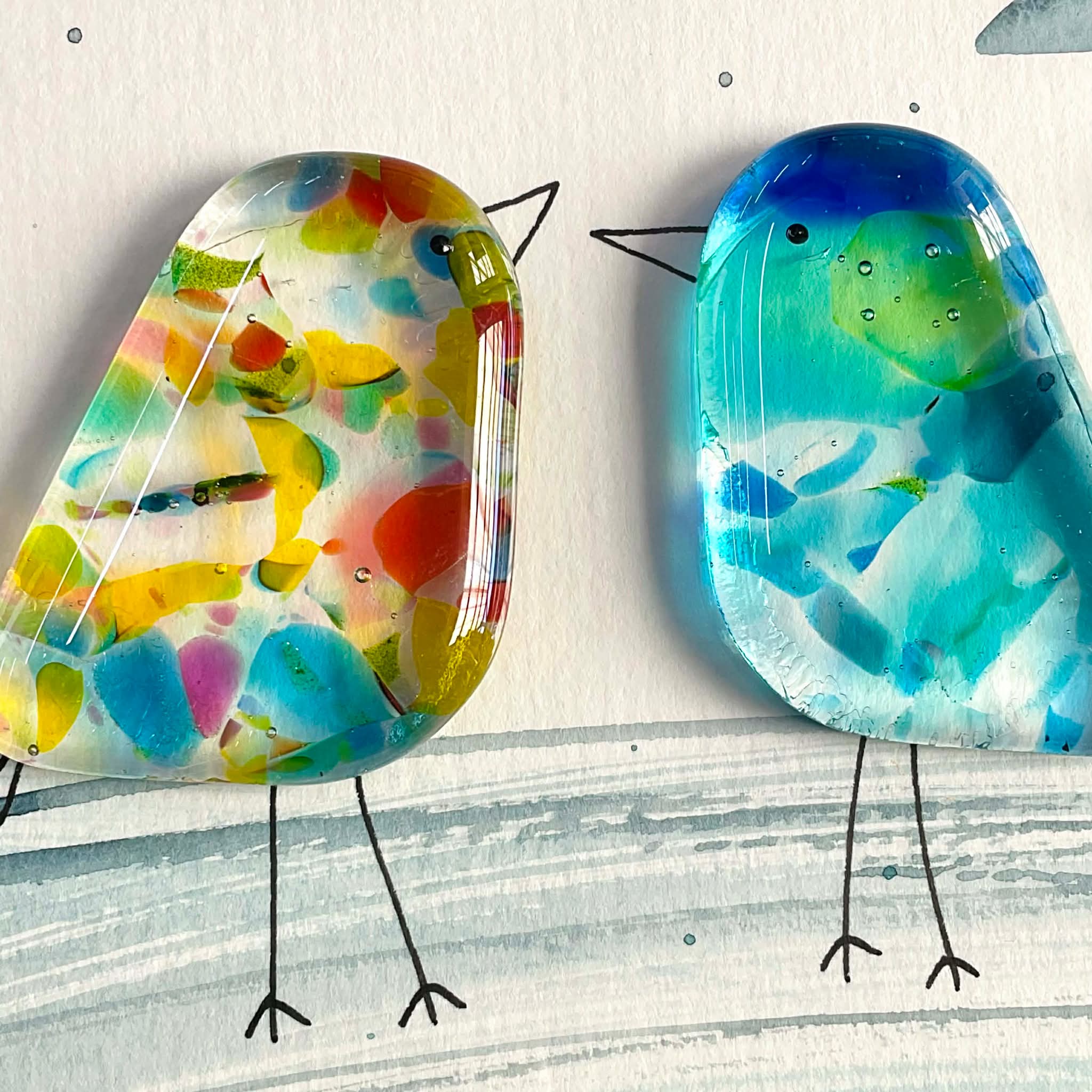 Painted Birds & Bees - Image 4