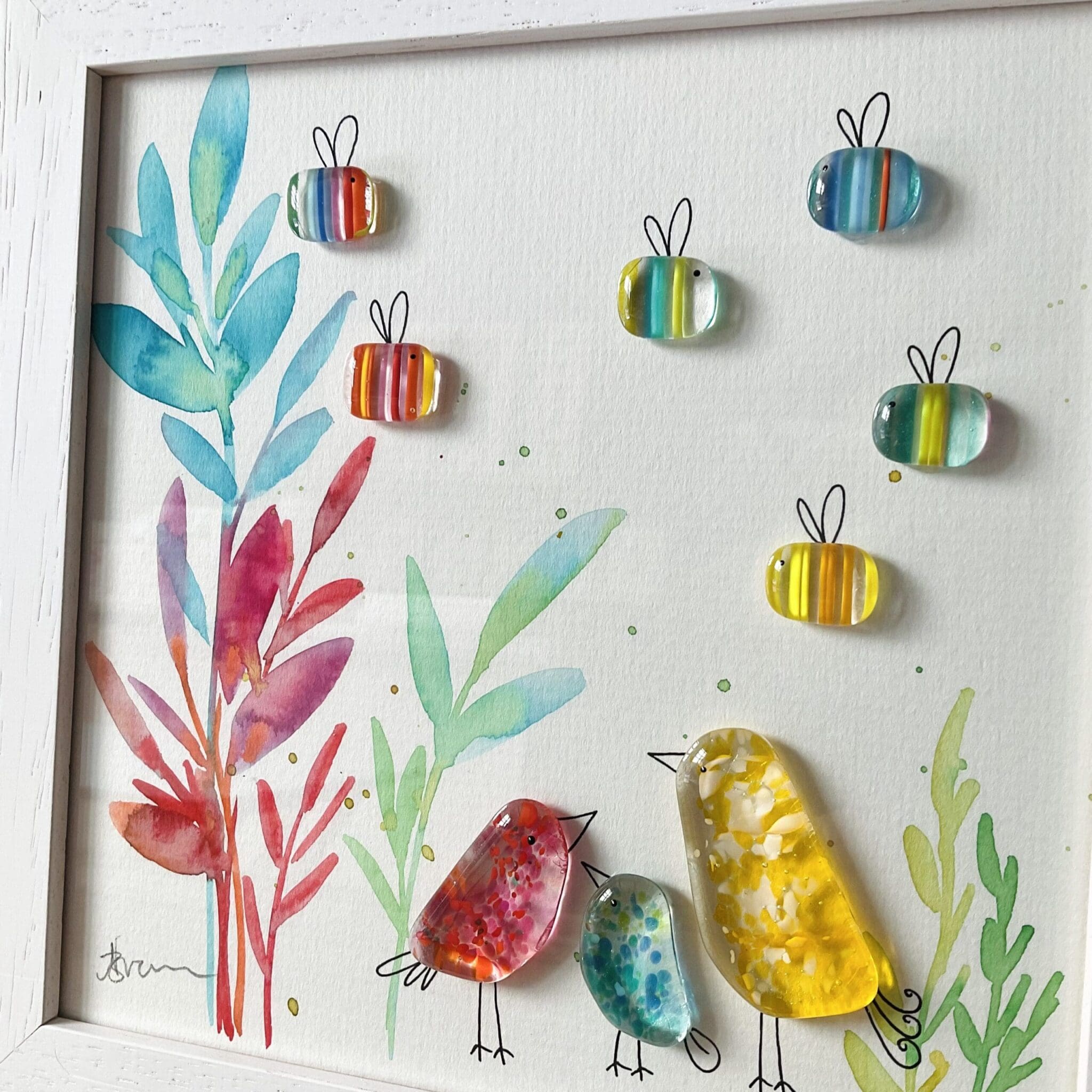 Painted Birds & Bees - Image 7