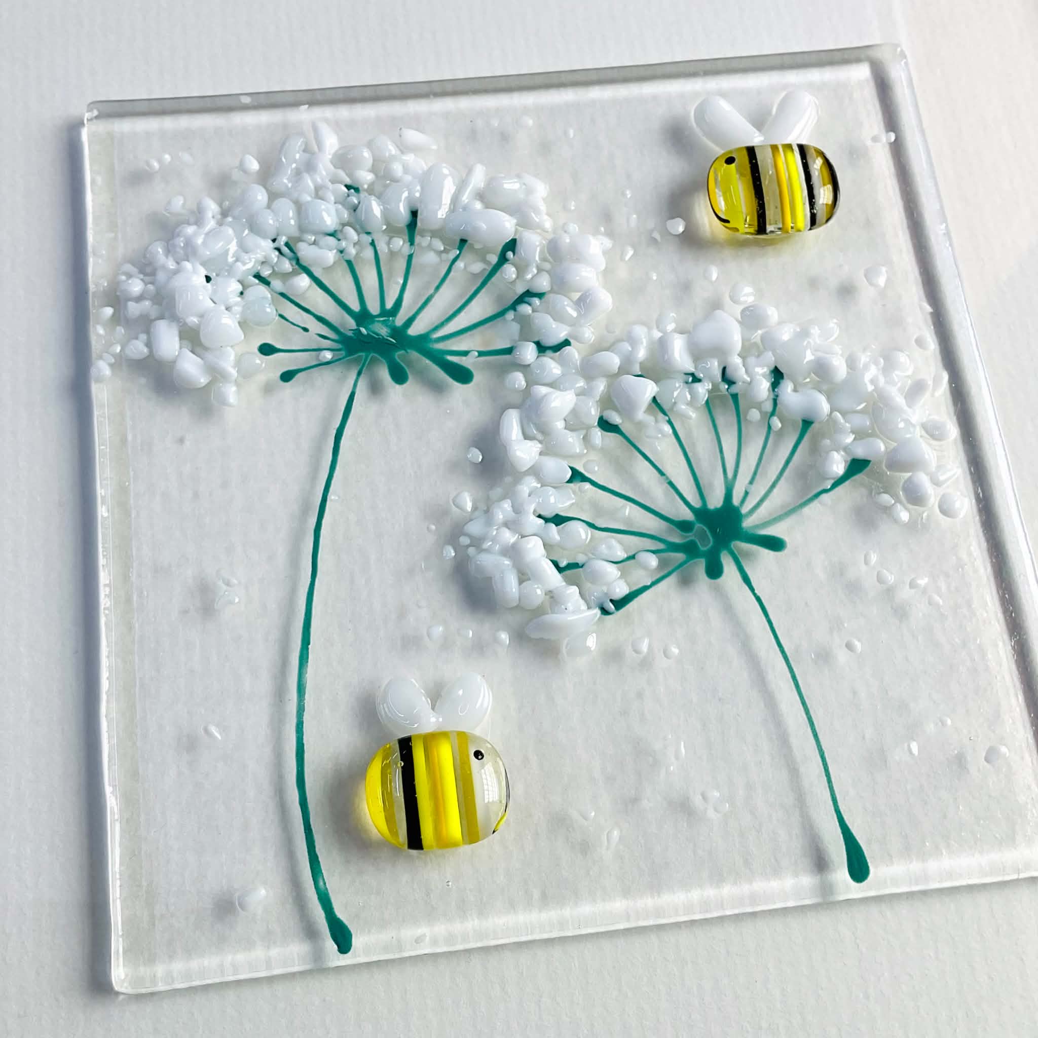 Bees On The Brightside White - Image 3